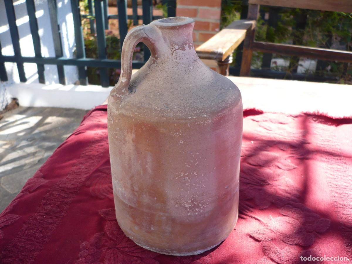 Botellas antiguas: Garrafa de Barro cocido - Foto 1