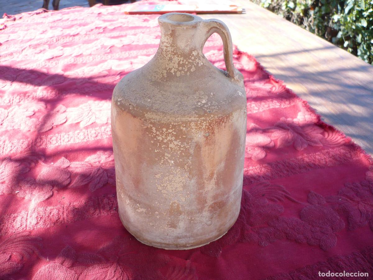 Botellas antiguas: Garrafa de Barro cocido - Foto 2
