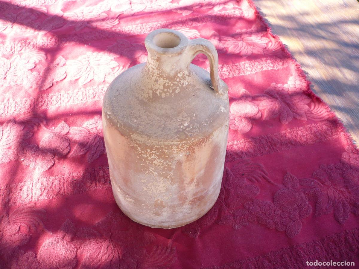 Botellas antiguas: Garrafa de Barro cocido - Foto 3
