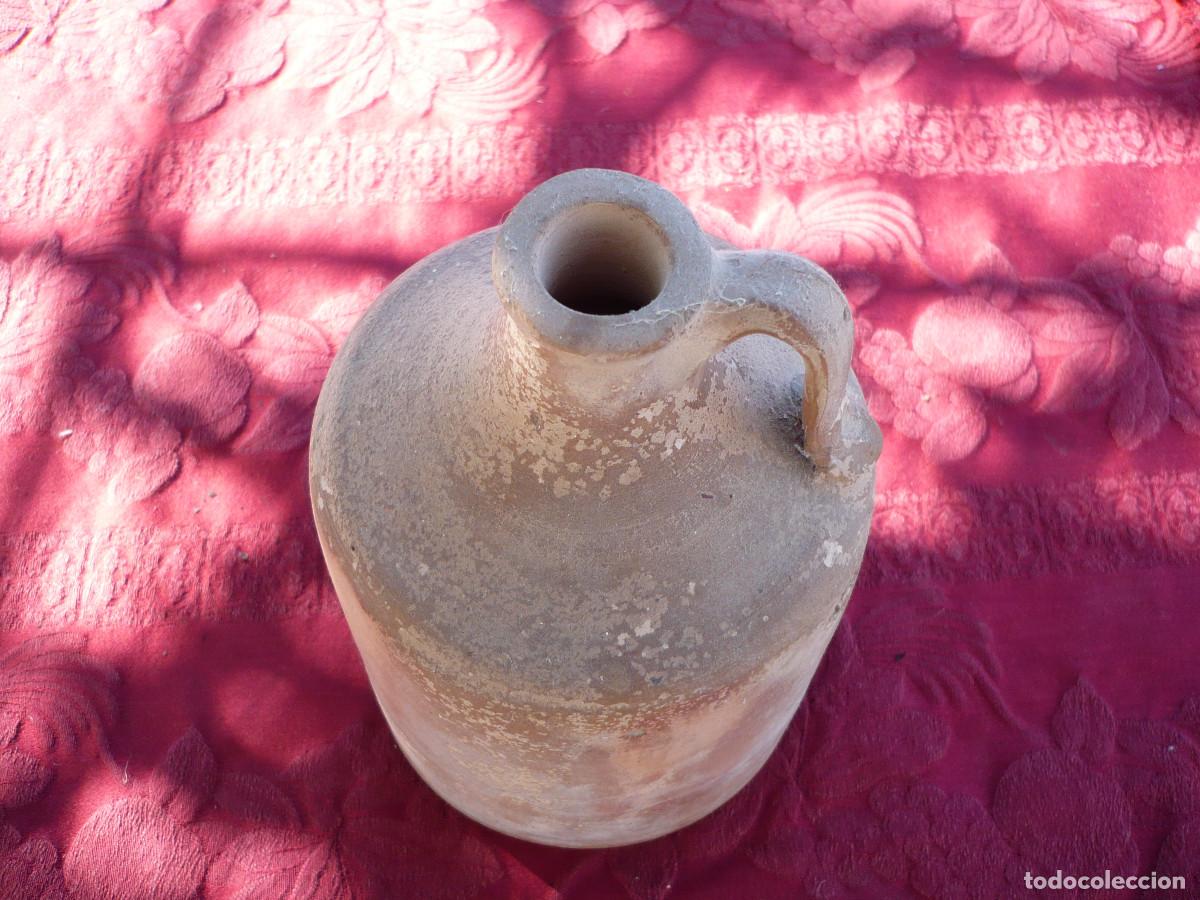 Botellas antiguas: Garrafa de Barro cocido - Foto 4