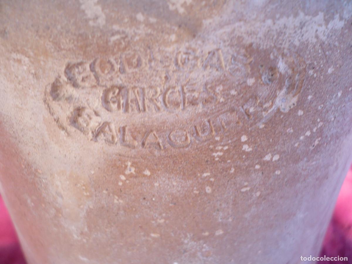 Botellas antiguas: Garrafa de Barro cocido - Foto 5