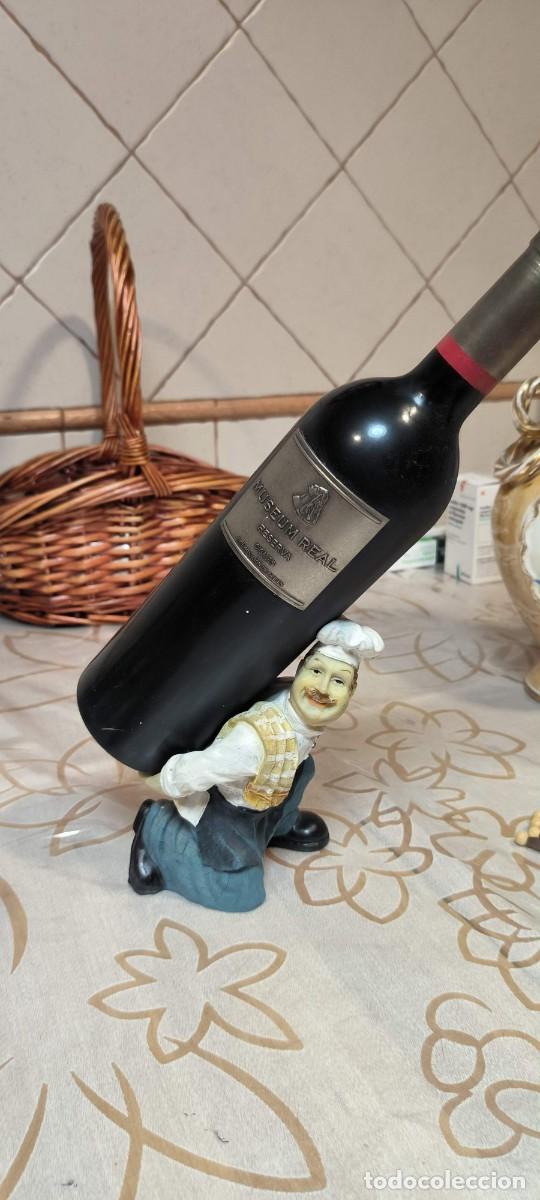 Botellas antiguas: Porta botellas de resina - Foto 5