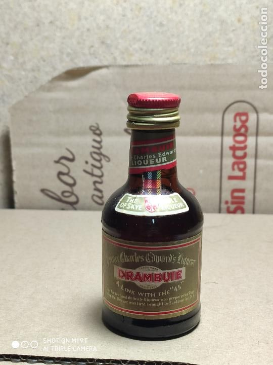 Botellas antiguas: DRAMBUIE MINIATURA - Foto 1