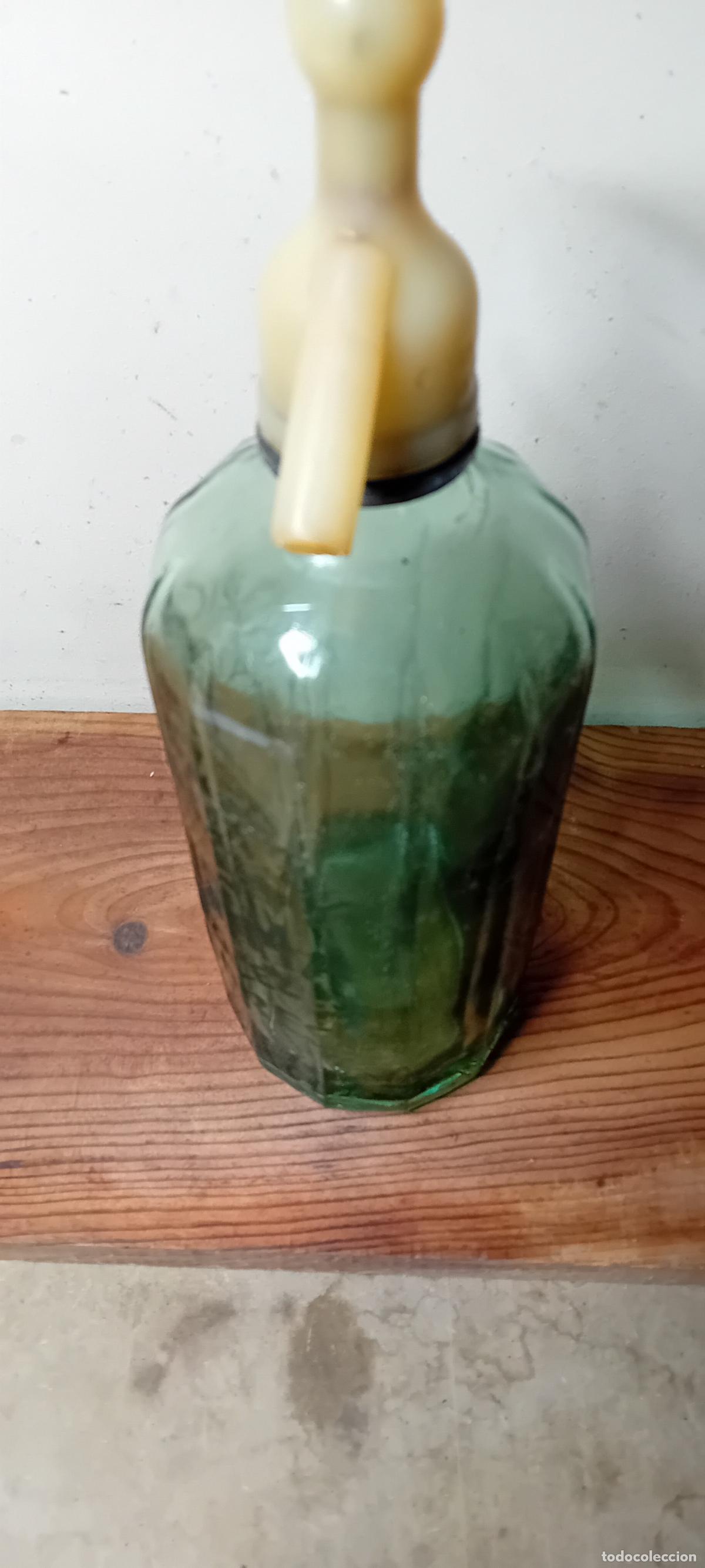 Botellas antiguas: SIF&Oacute;N LA PUR&Iacute;SIMA - LOS DOLORES - Foto 5