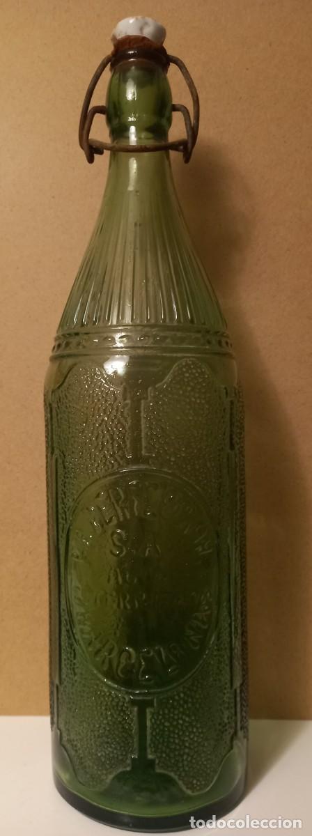 Botellas antiguas: BOTELLA AGUA, LA PERFECCI&Oacute;N, BARCELONA - Foto 1