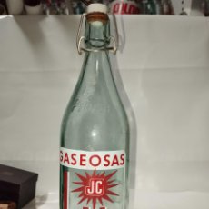 Botellas antiguas: BOTELLA DE GASEOSA JALDO DE LINARES