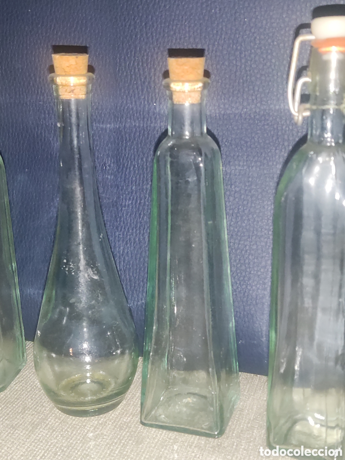 Botellas antiguas: Lote de 4 botellitas antiguas. - Foto 4