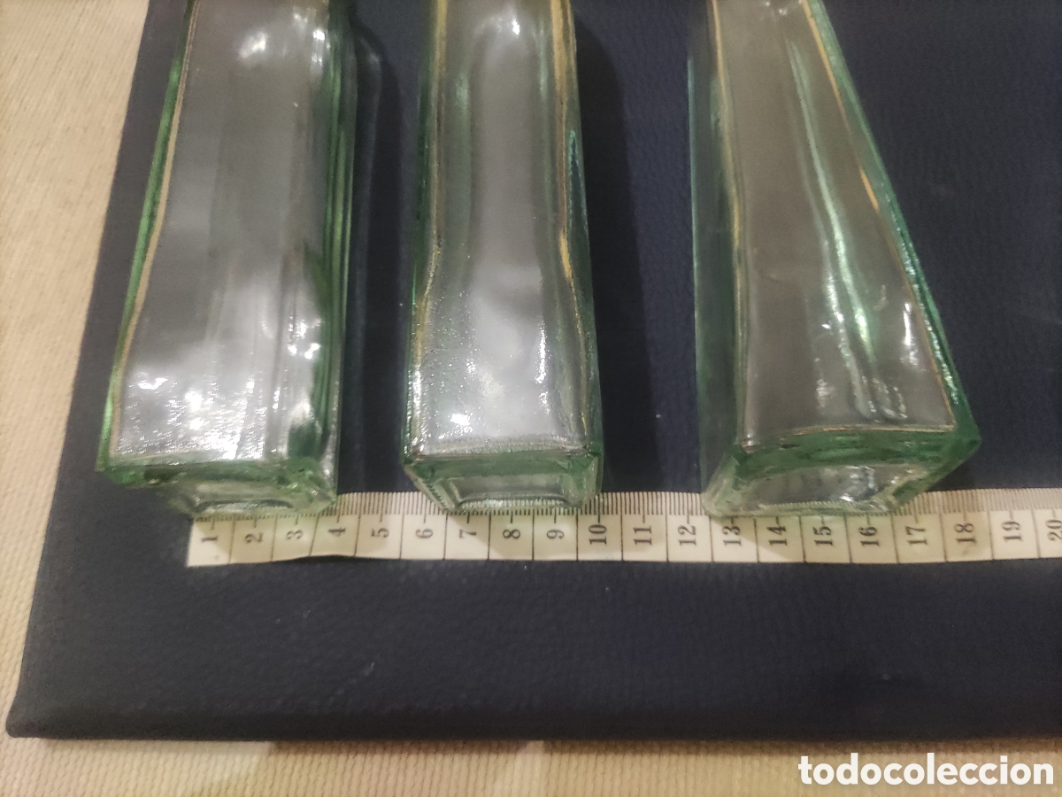 Botellas antiguas: Lote de 4 botellitas antiguas. - Foto 11