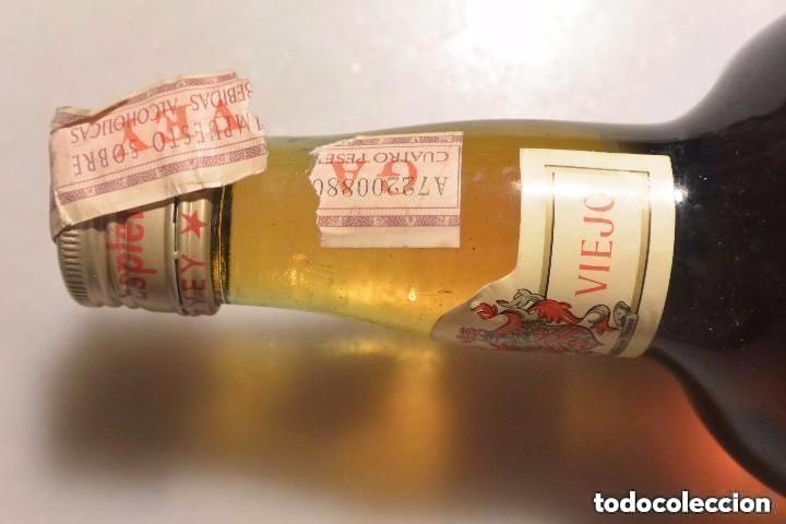 Botellas antiguas: Licor Brandy Espl&eacute;ndido botella antigua - Foto 3