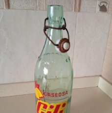 Botellas antiguas: ANTIGUA BOTELLA DE GASEOSA GILI FAB 4612