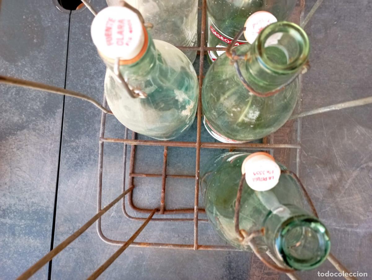 Botellas antiguas: CAJA GASEOSA LA PITUSA. - Foto 4