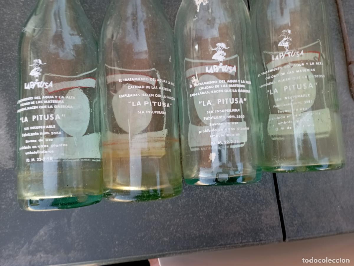 Botellas antiguas: CAJA GASEOSA LA PITUSA. - Foto 6