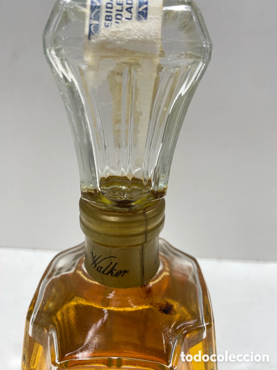 Botellas antiguas: BOTELLA WHISKY DOBLE V 75cl - Foto 3