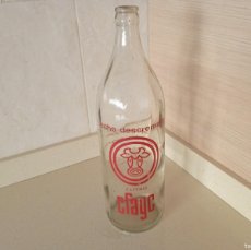 Botellas antiguas: ANTIGUA BOTELLA LECHE CLAYC LA POBLA DE SEGUR- VIELHA
