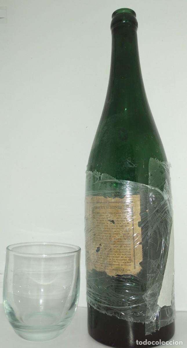 Botellas antiguas: Botella Vichy Catal&aacute;n 1L - Foto 2