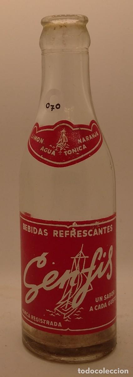 Botellas antiguas: Botella refresco Gen fis - Foto 1