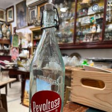 Botellas antiguas: BOTELLA GASEOSA REVOLTOSA