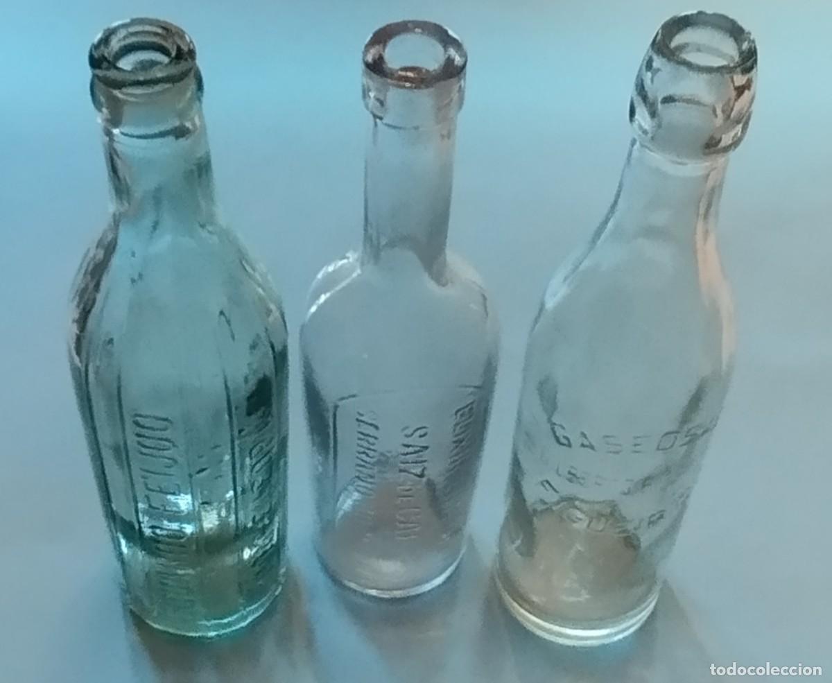 Botellas antiguas: 3 botellas vintage - Foto 1