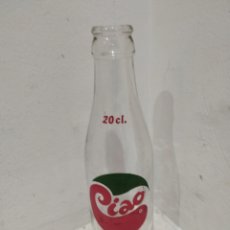 Botellas antiguas: BOTELLA DE REFRESCO CIAO CHAO