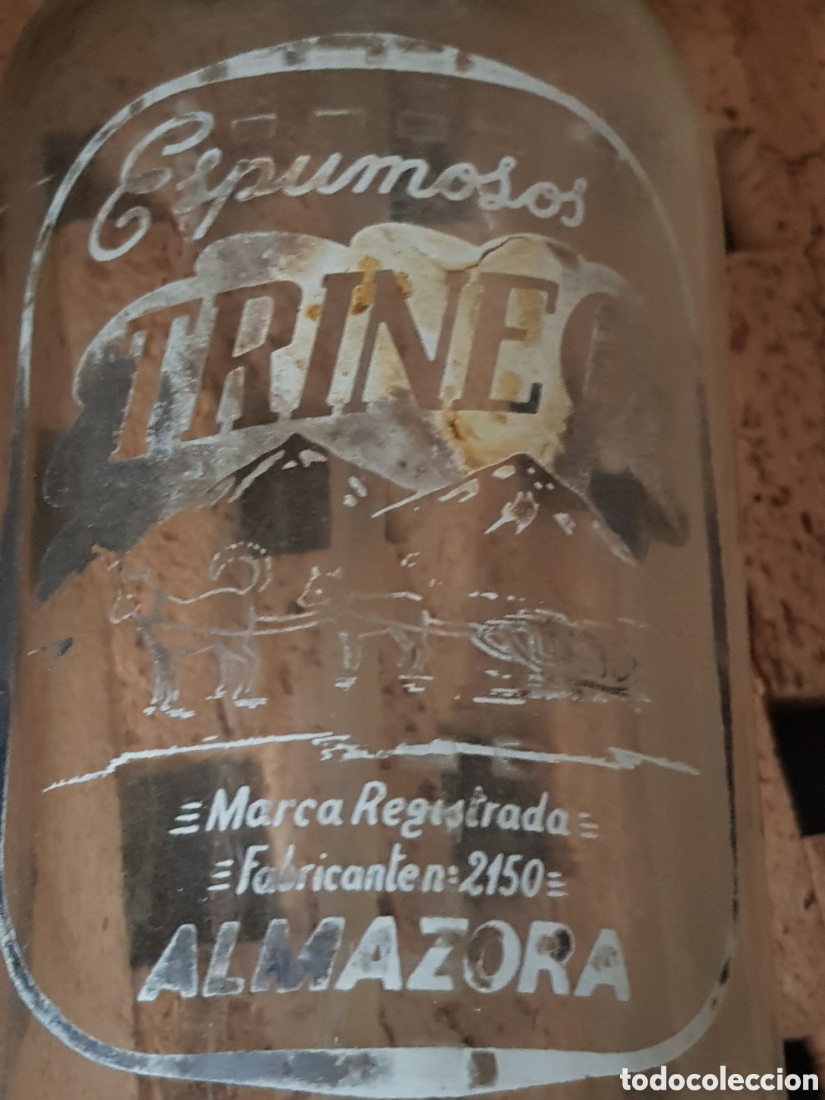 Botellas antiguas: Espumosos trineo almazora - Foto 2