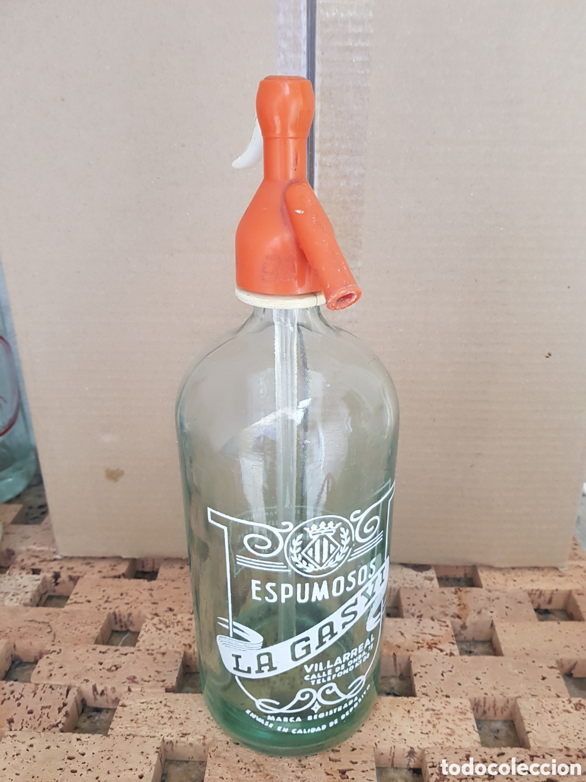 Botellas antiguas: Espumosos la gasvi - Foto 2