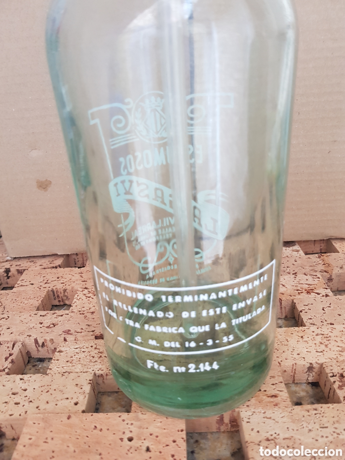Botellas antiguas: Espumosos la gasvi - Foto 3