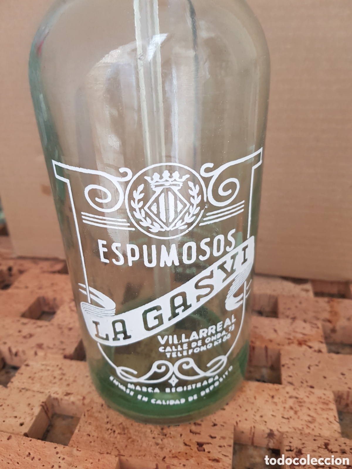 Botellas antiguas: Espumosos la gasvi - Foto 1