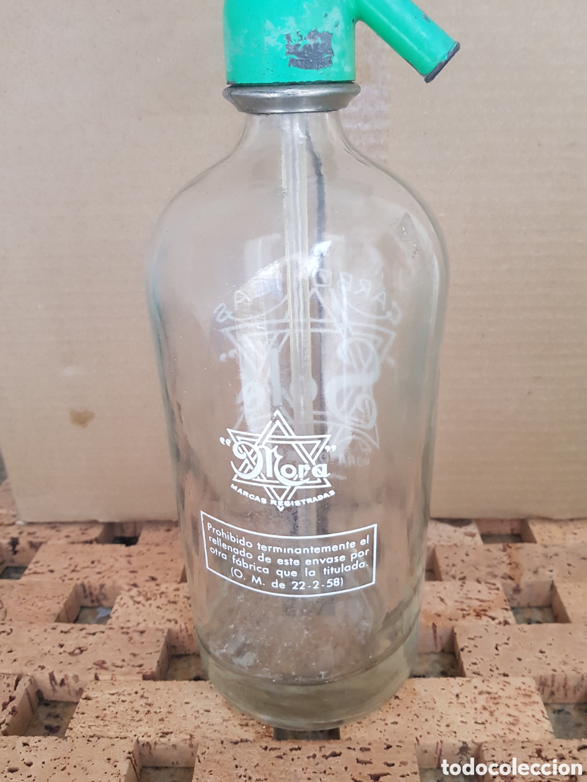 Botellas antiguas: Carbonicas sole - Foto 3