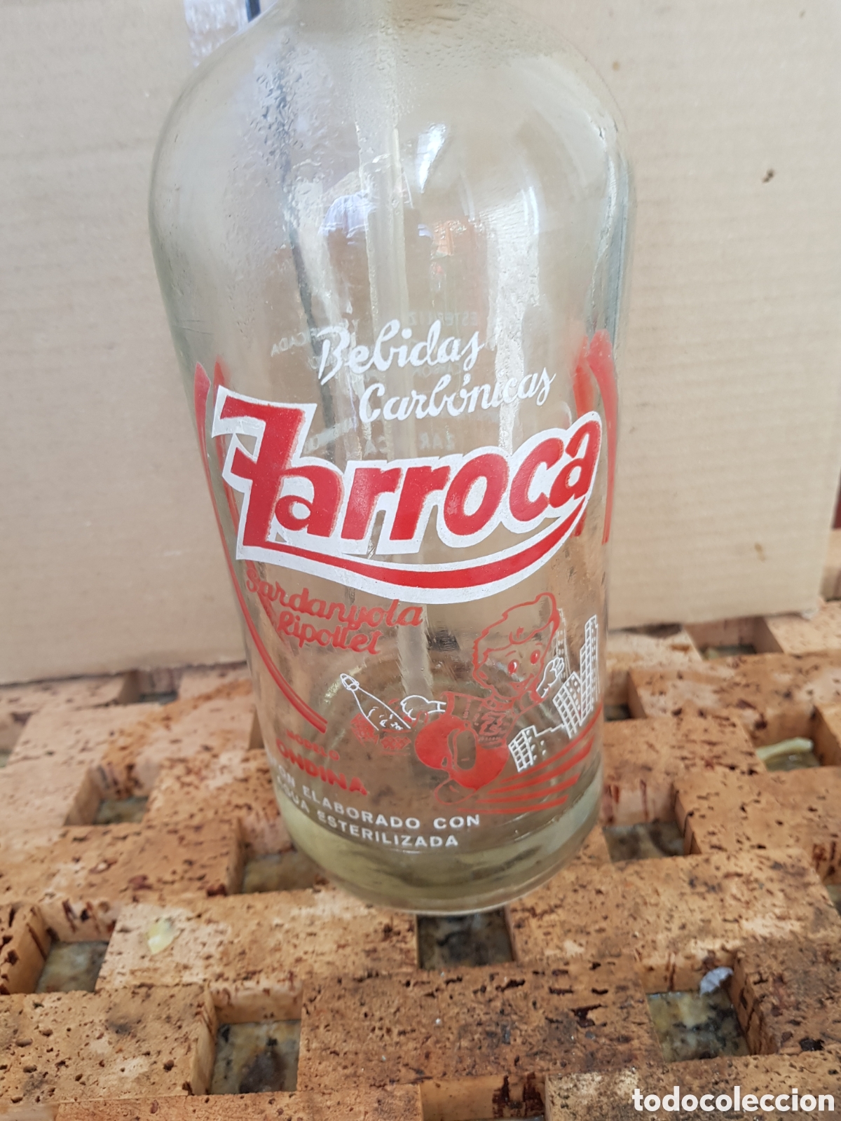 Botellas antiguas: Zarroca modelo ondina - Foto 3