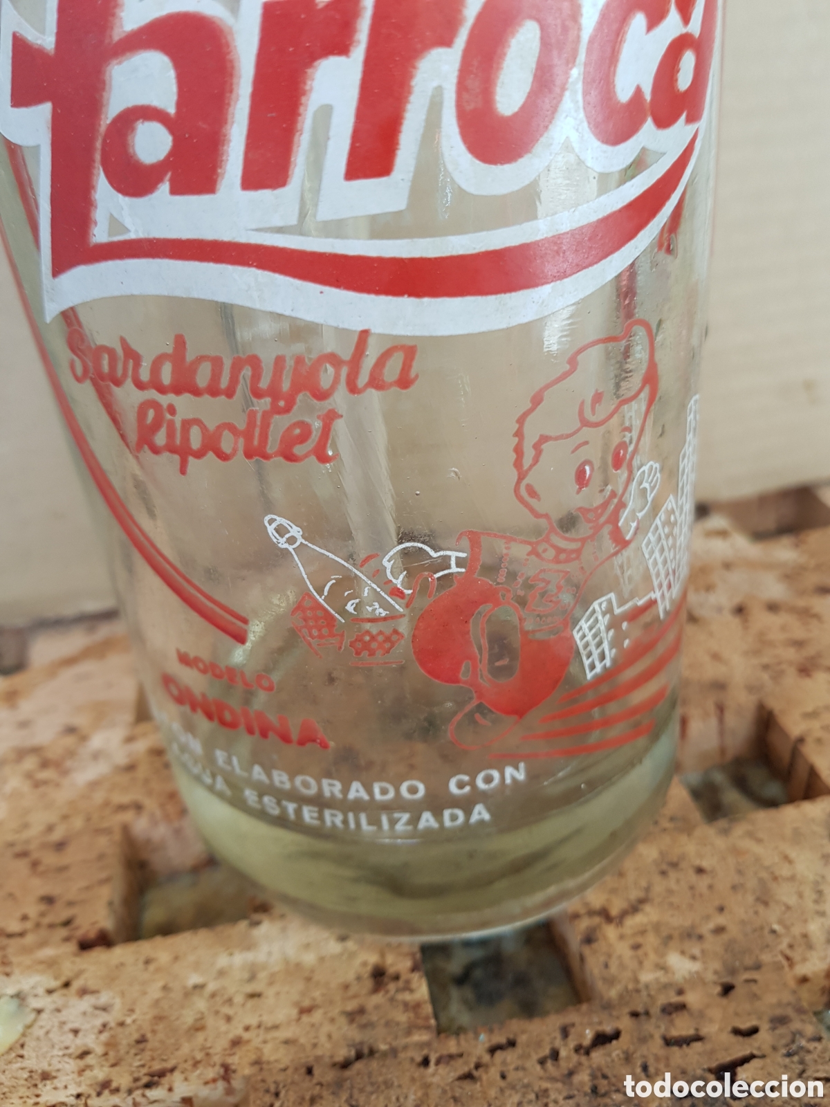 Botellas antiguas: Zarroca modelo ondina - Foto 1