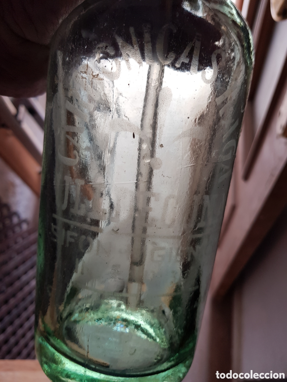 Botellas antiguas: Carbonicas Raga ulldecona - Foto 1