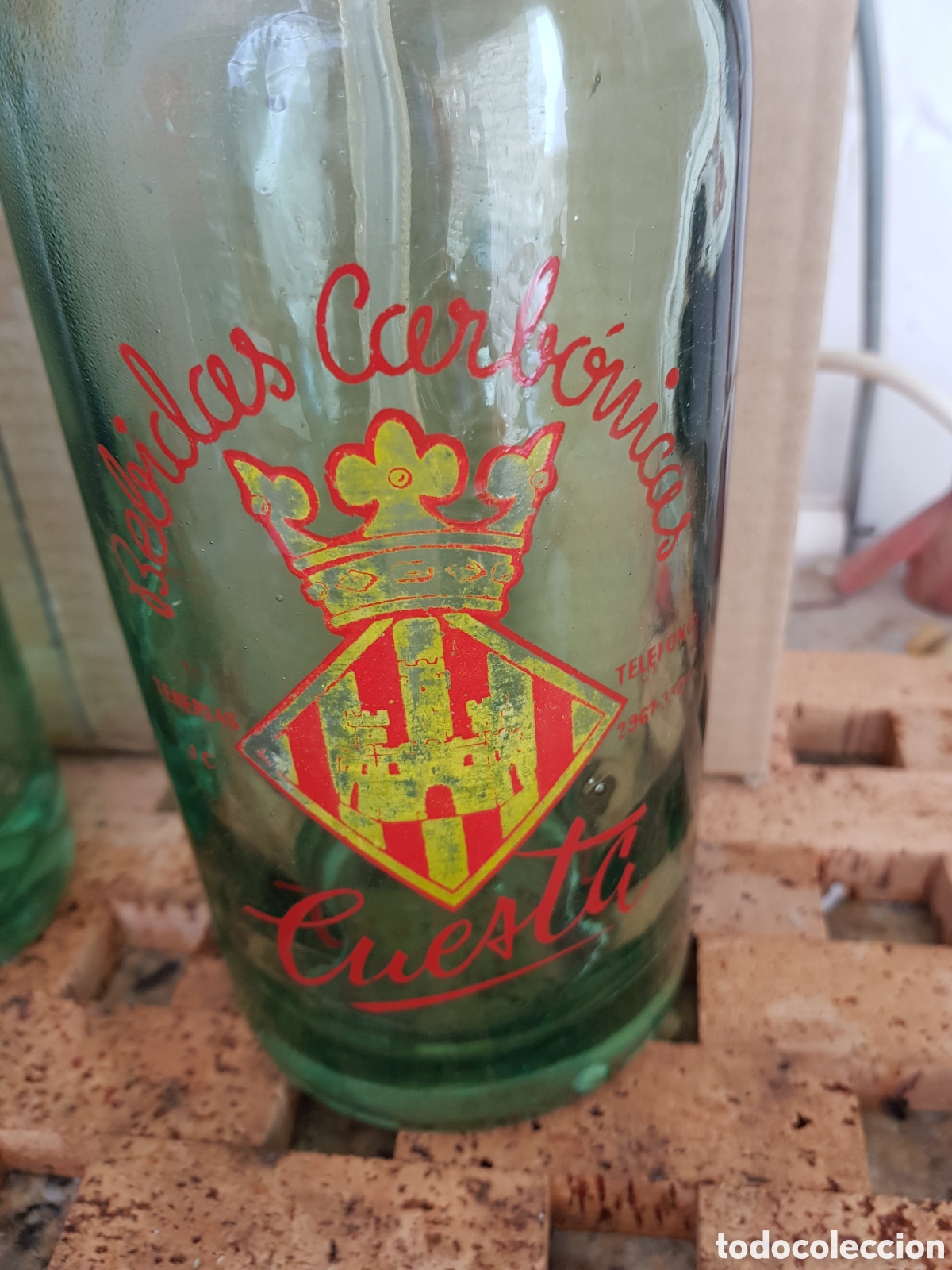 Botellas antiguas: Carbonicas cuesta - Foto 3