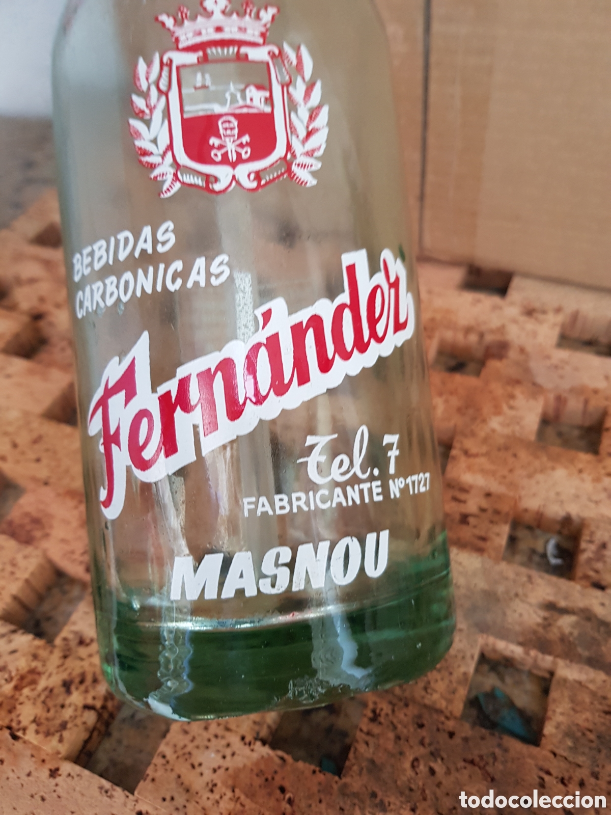 Botellas antiguas: Fernandez masneu - Foto 1