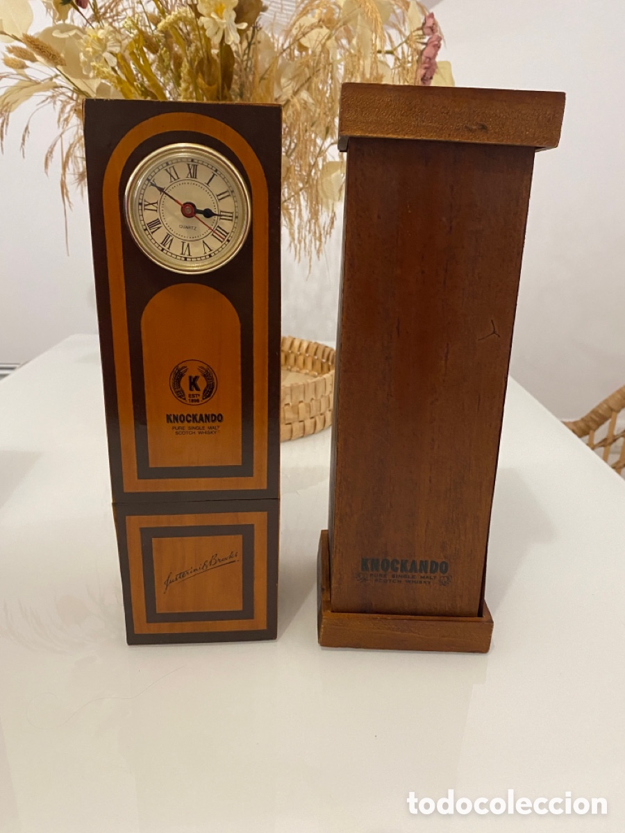 Botellas antiguas: 2 Cajas de madera Whisky Knockando - Foto 1