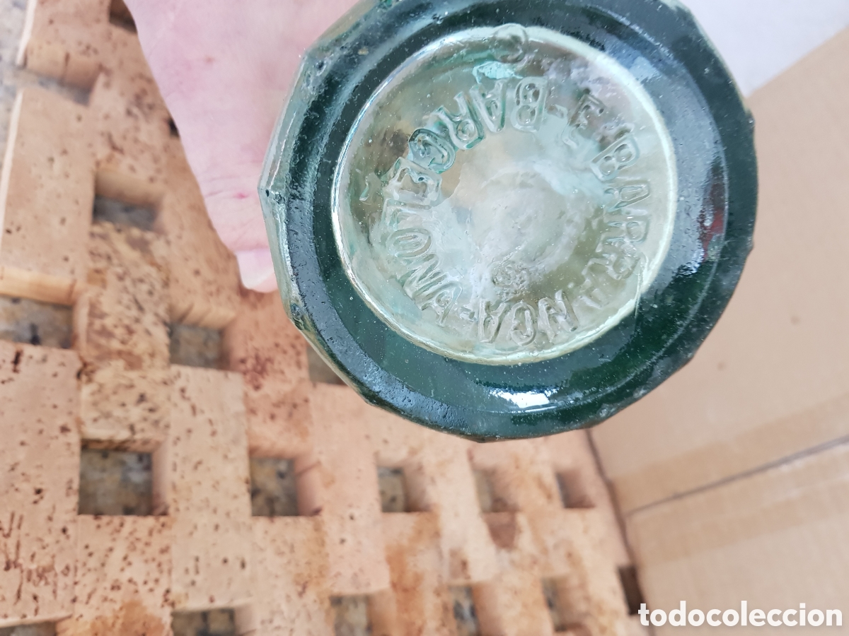 Botellas antiguas: E.barranca barcelona - Foto 1