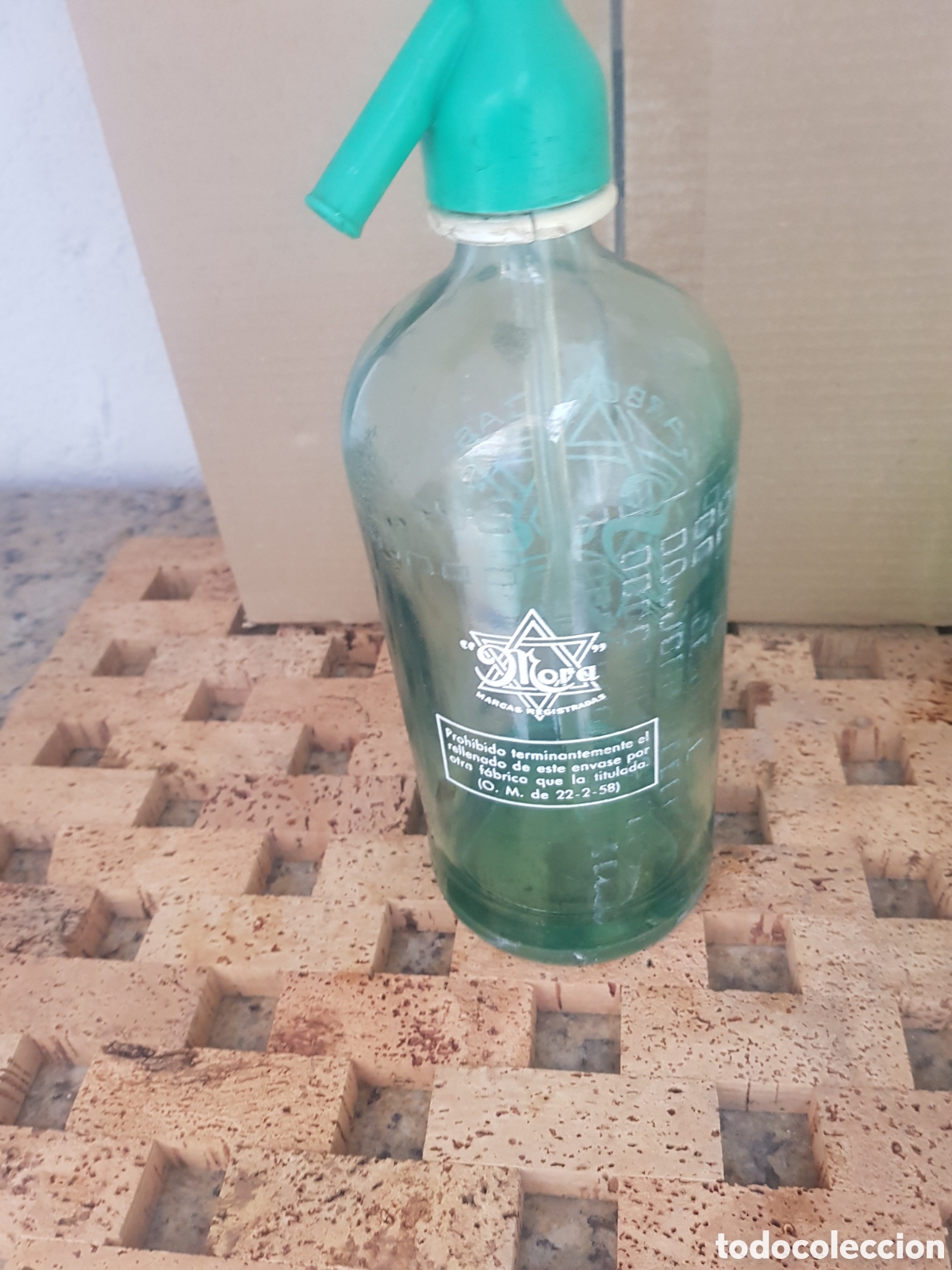 Botellas antiguas: Carbonicas sole - Foto 2