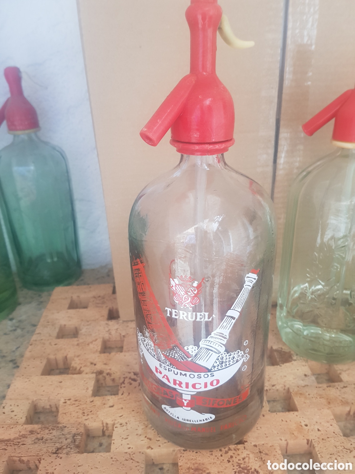 Botellas antiguas: Espumosos paricio - Foto 3