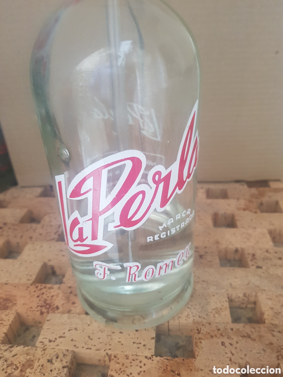 Botellas antiguas: La perla - Foto 2