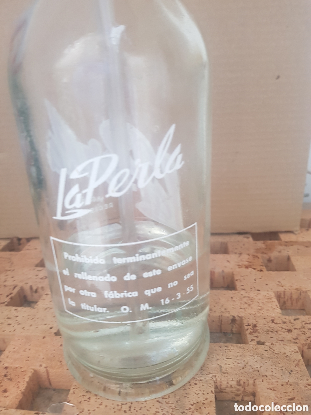 Botellas antiguas: La perla - Foto 3