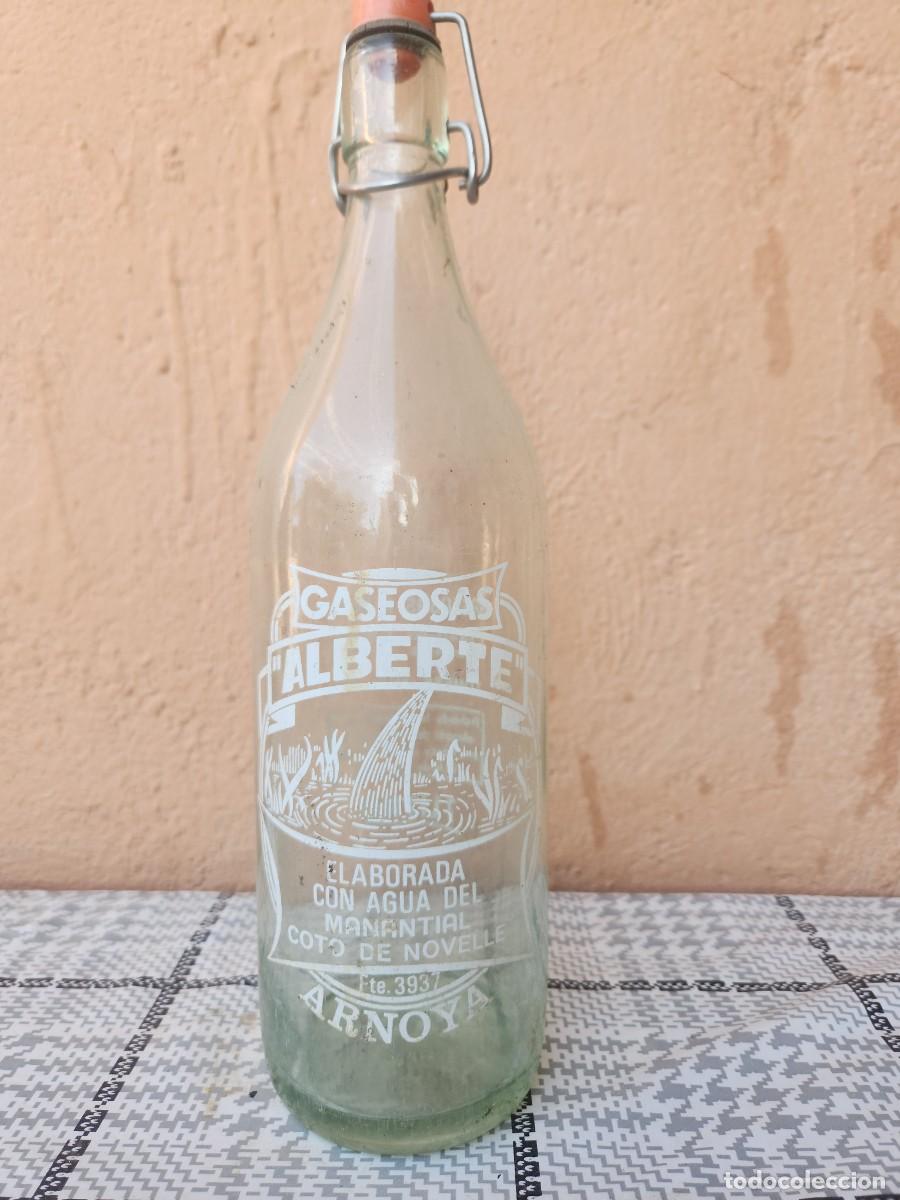 Botellas antiguas: Botella de gaseosa - Foto 1