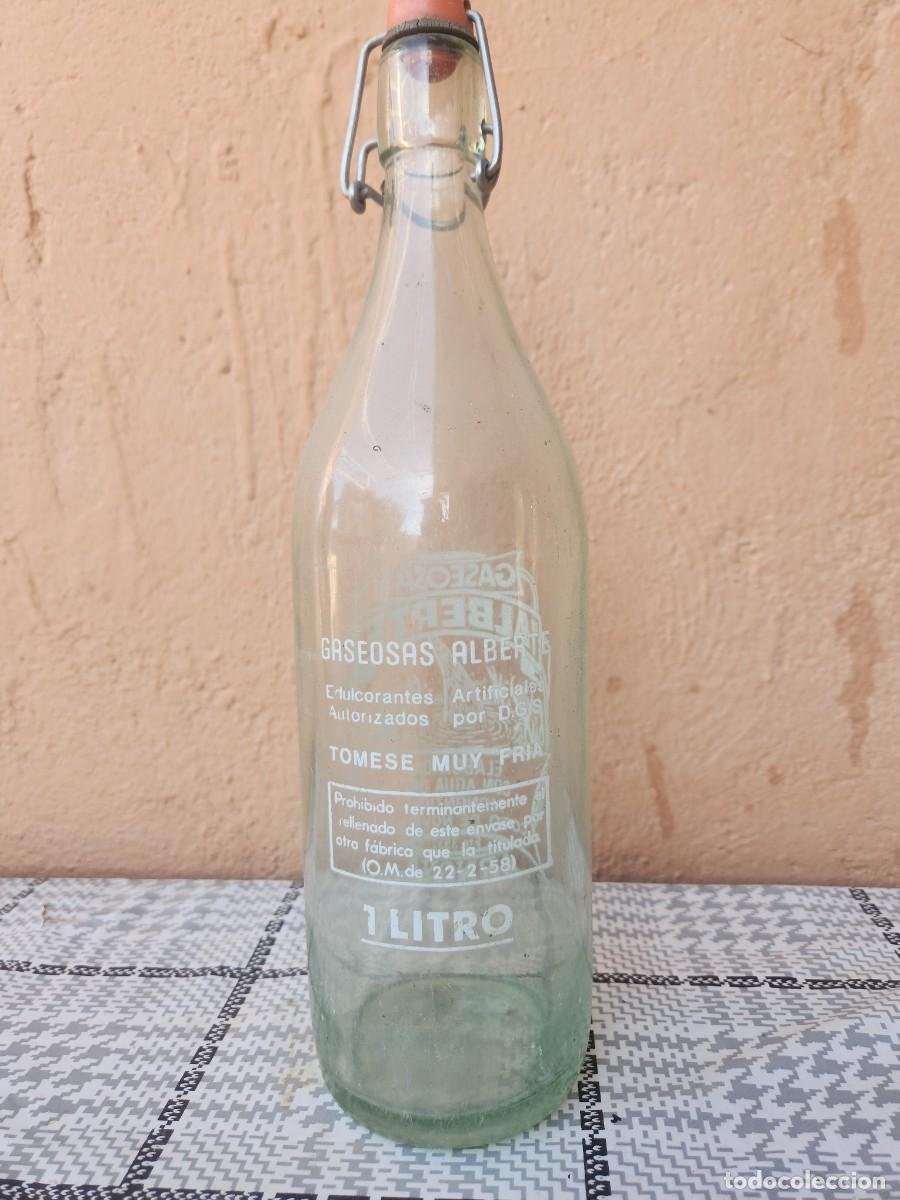 Botellas antiguas: Botella de gaseosa - Foto 2