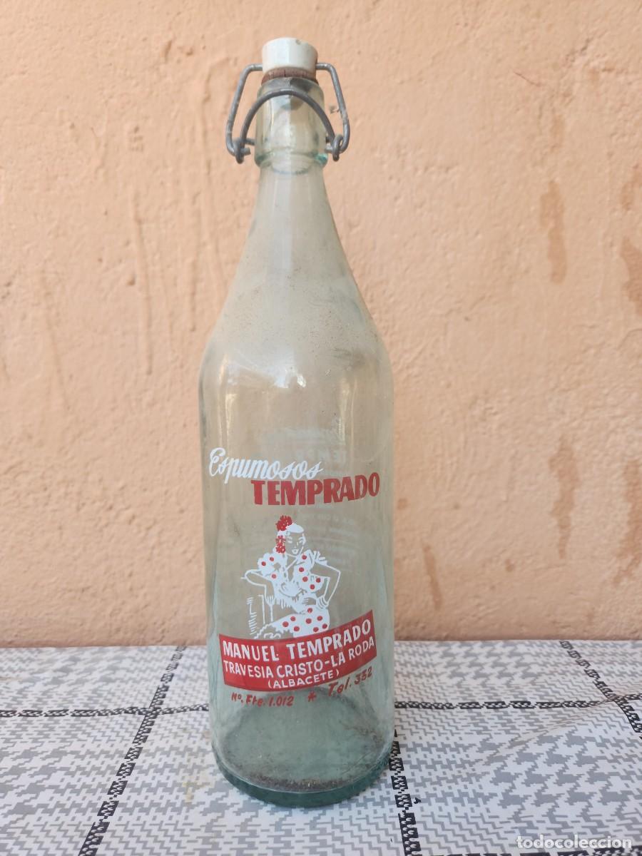 Botellas antiguas: Botella de gaseosa - Foto 1
