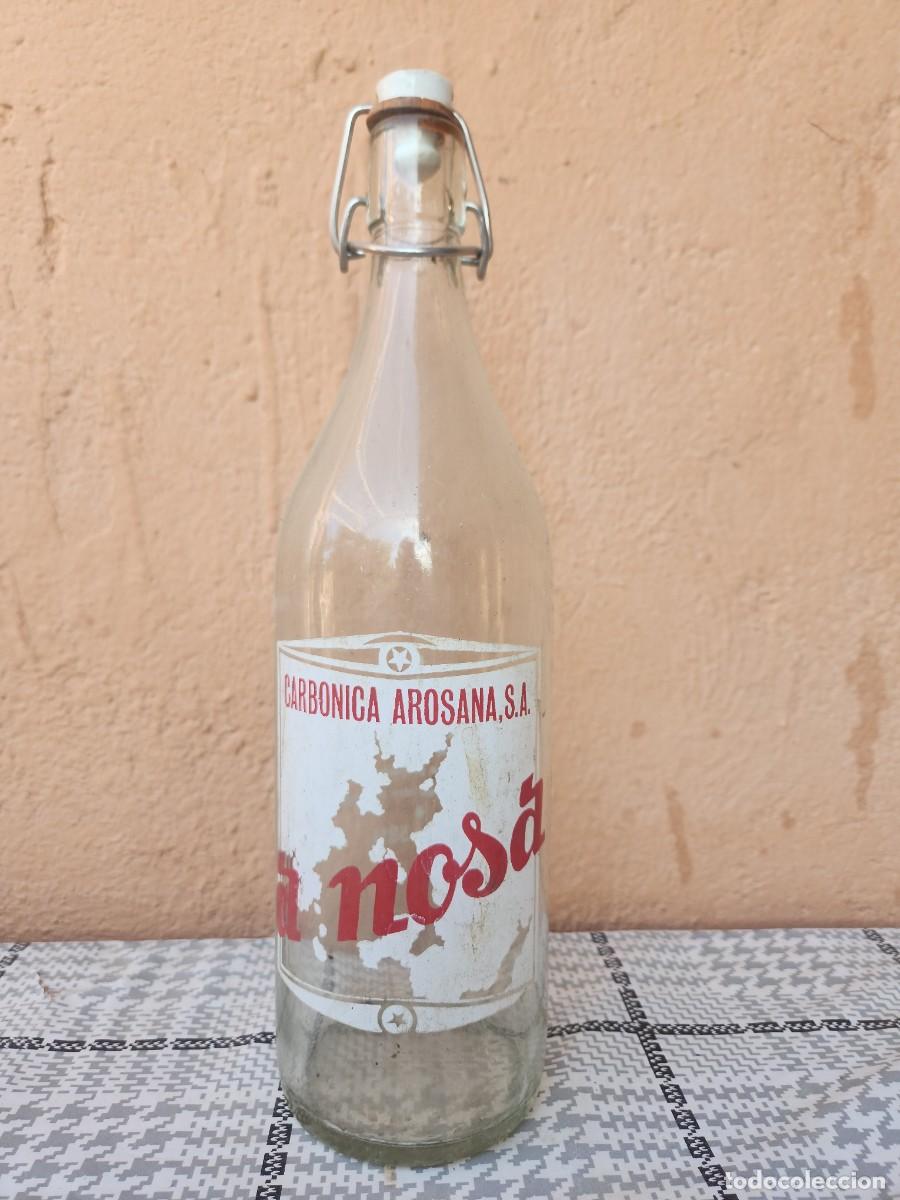 Botellas antiguas: Botella de gaseosa - Foto 1