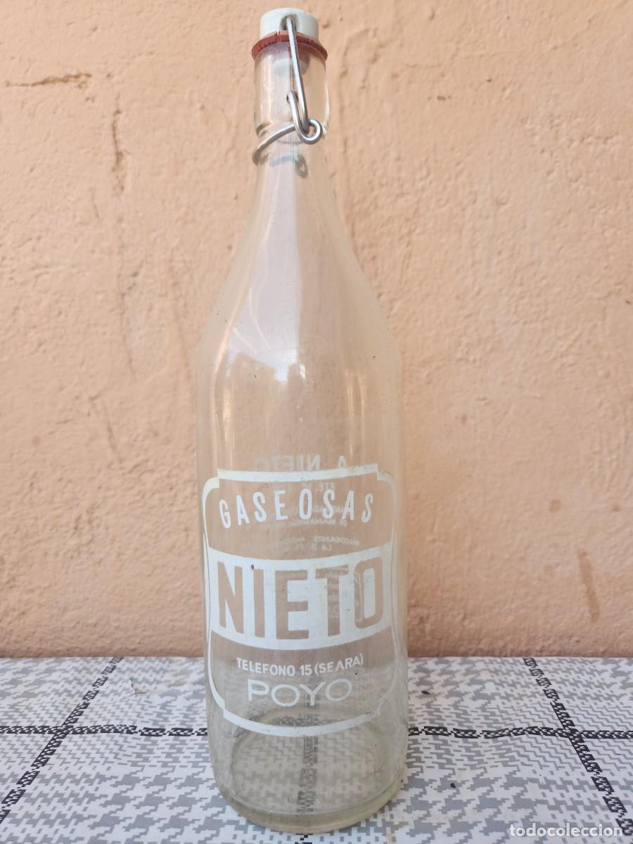 Botellas antiguas: Botella de gaseosa - Foto 1
