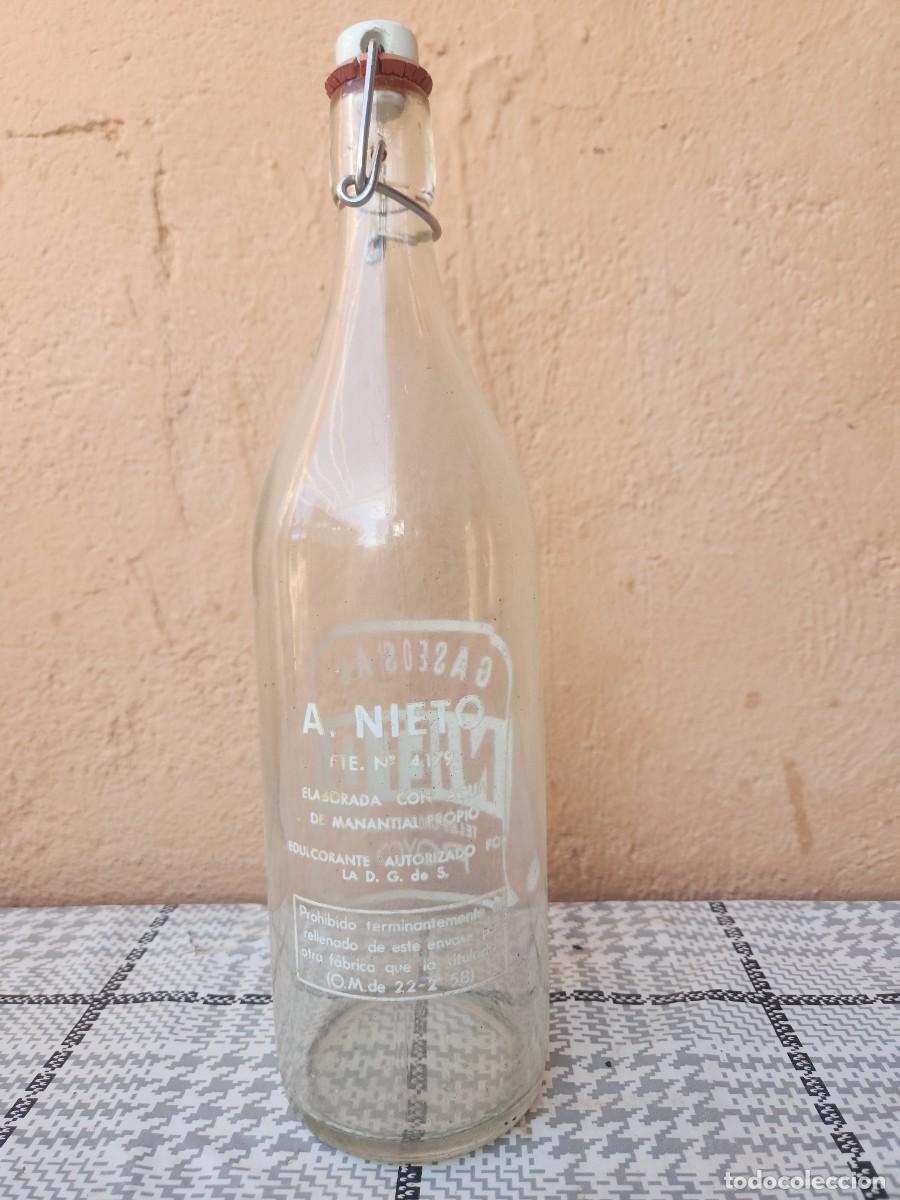 Botellas antiguas: Botella de gaseosa - Foto 2