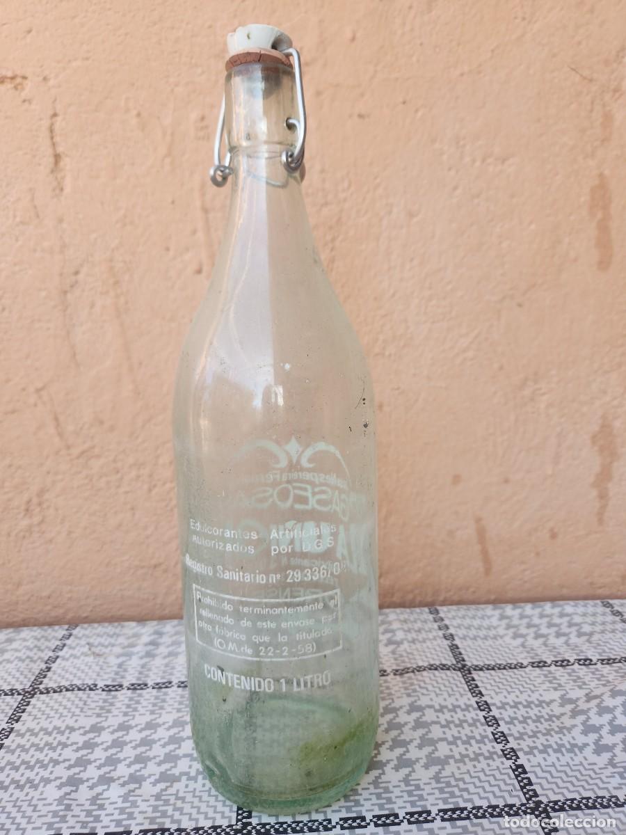 Botellas antiguas: Botella de gaseosa - Foto 2
