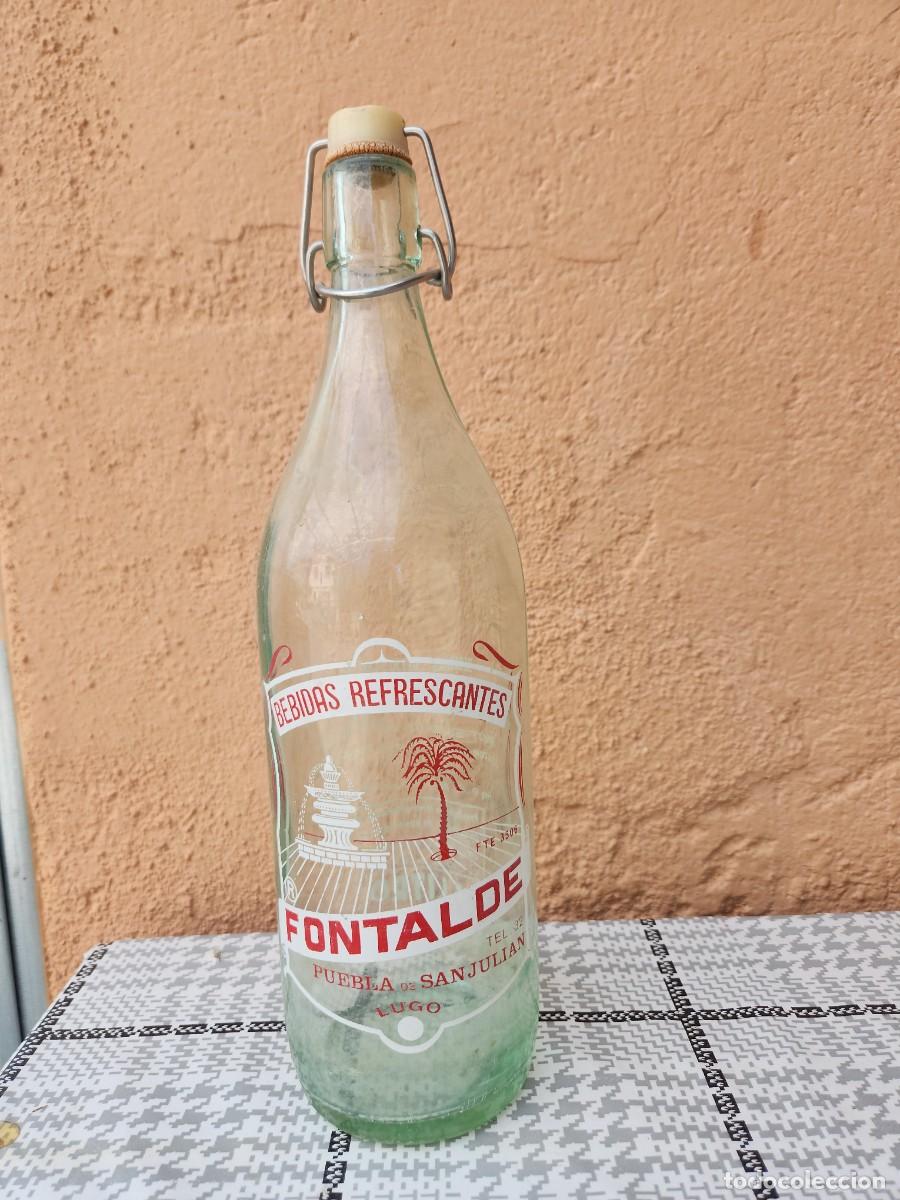 Botellas antiguas: Botella de gaseosa - Foto 1