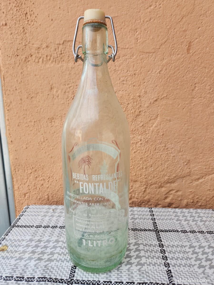 Botellas antiguas: Botella de gaseosa - Foto 2