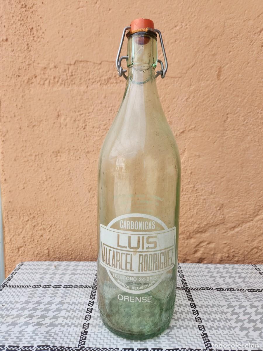 Botellas antiguas: Botella de gaseosa - Foto 1
