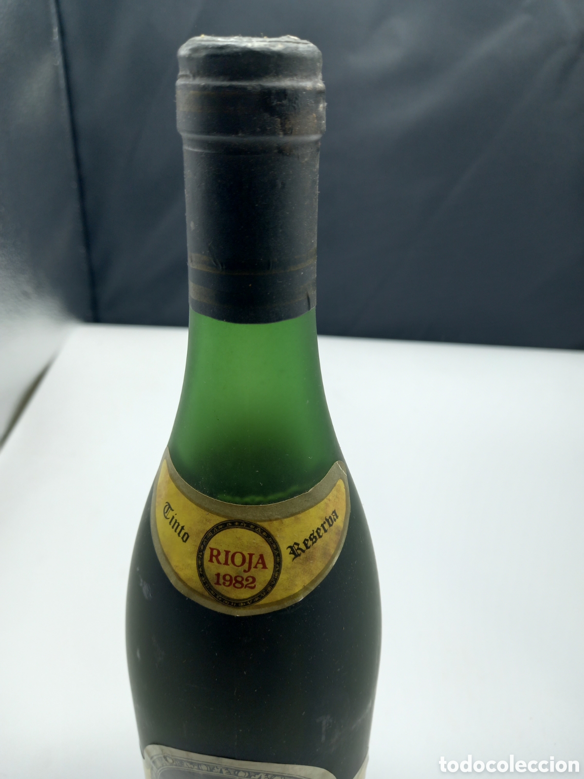 Botellas antiguas: Botella de Vino Faustino V 1982 - Foto 3